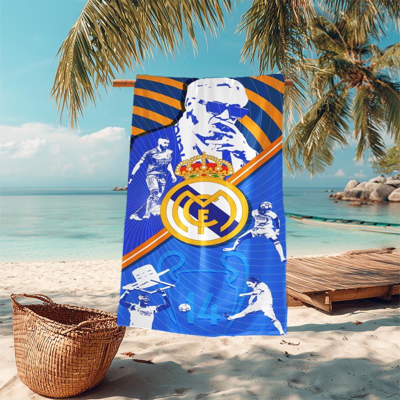1Pc Rangers Fc Crest Union Jack Beach Towel Microfiber Beach Towel Thin Absorbent For Beach Swimming Yoga Bath Sports 0917223