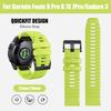 22/26mm Silicone Watch Strap For Garmin Fenix 8 Pro 8 7X/Instinct 2X/Tactix 8 7/Forerunner 965/Enduro 3 Replacement Watch Bands