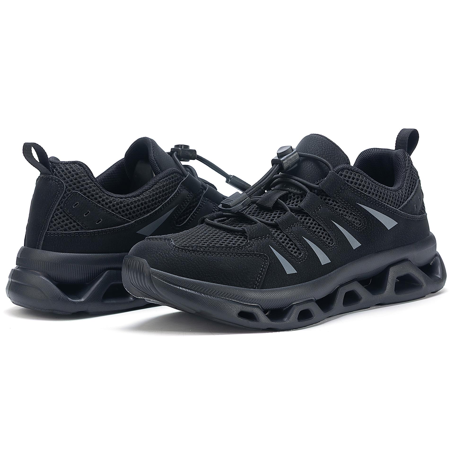 

2026 Couple s Quick-Dry Outdoor Wading Shoes with Drainage, Anti-Slip, Breathable Mesh for Hiking 42 чорний