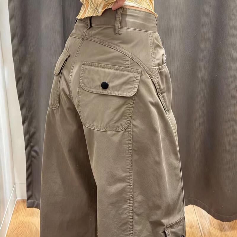La Chapelle Women's American Retro Cargo Pants