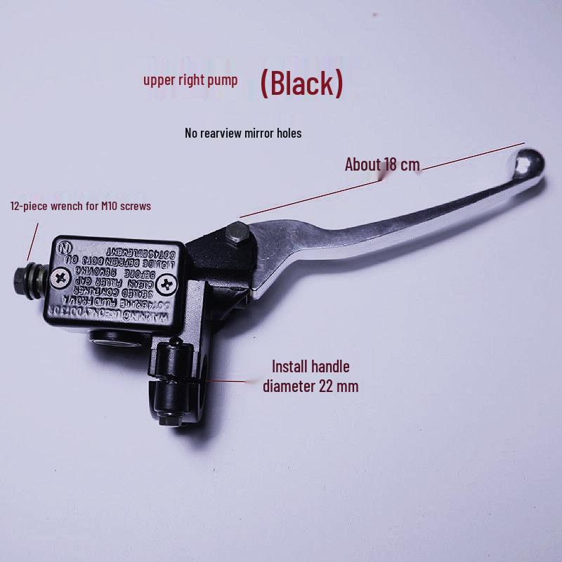 Lex R5 Falcon 150 Motorcycle Front & Rear Brake Master Cylinder Set with Left & Right Oil Tanks