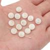 Natural Shell Double-Sided Hot Stamping Flat Round Beads For DIY Necklace Bracelet Earrings Jewelry Making