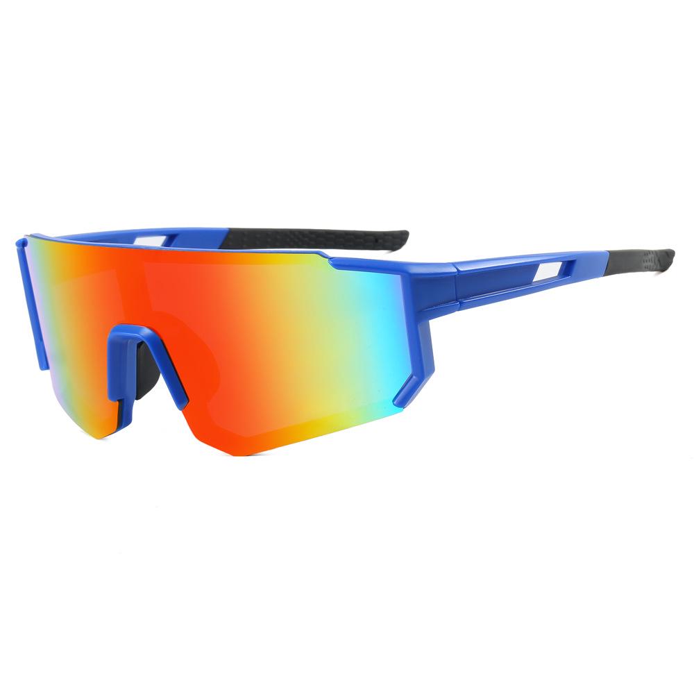 Unisex Photochromic Cycling Glasses - Outdoor European & American One-Piece Sports Sunglasses