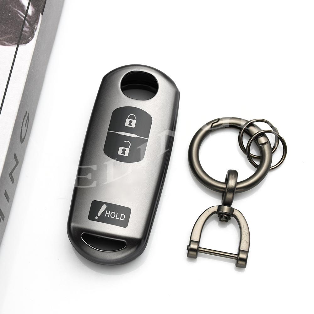 2 3 4 Button For Mazda 2 3 6 Demio Atenza Axela Cx-5 Cx5 Cx-3 Cx7 Cx-9 3 4 Cx30  -  Tpu Car Key Case Key Cover Keychain