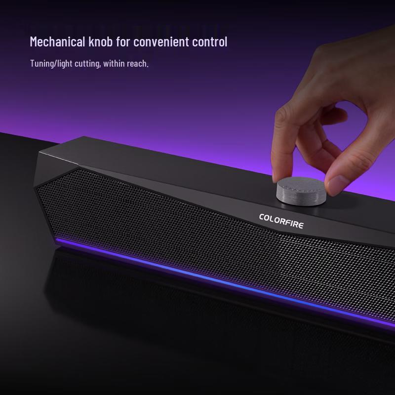 COLORFIRE CF100 Bluetooth RGB Gaming Speakers CN plug (adapter included)
