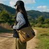 Japanese Style Messenger Bag Large Capacity Cross-body Bag Durable Shoulder Bag Daily Use