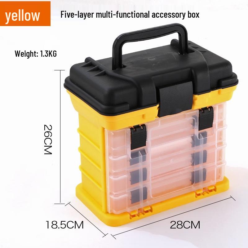 Wangfeng Five-Layer Fishing Tackle Box