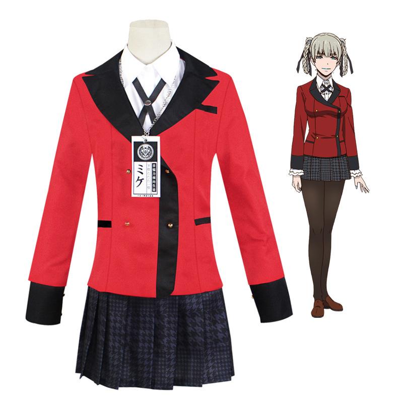 Gambling Abyss Snake Bang Mengzi cosplay costume suit uniform school uniform role costume day manfeng college style