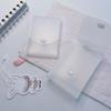 Portable Mini A8 Storage Box Transparent Pocket Storage Box Large Capacity Photocard Storage Box Dustproof Photo Card Organizer