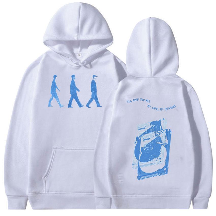 

Kpop Wave To Earth Tour 2024 Альбом Толстовка Мужская Женская Хип-Хоп Мода Harajuku Толстовка Пуловер Большие Толстовки Уличная Одежда S белый