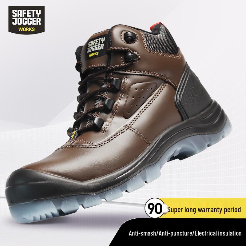 Anzheyi Safety Jogger MARS Insulated Electrician Shoes - Anti-Smash, Anti-Puncture, 18KV Protection