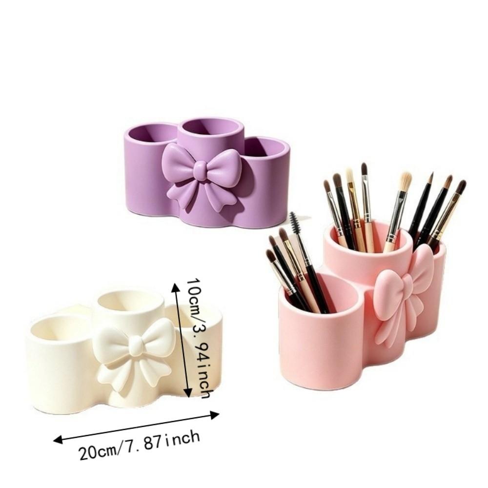 Ornaments Makeup Brush Holder 3D Printed Desktop Decoration Pencil Organizer Office Desktop
