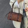 Sac à main rétro haut de gamme pour femme automne/hiver: Sac à bandoulière polyvalent de grande capacité