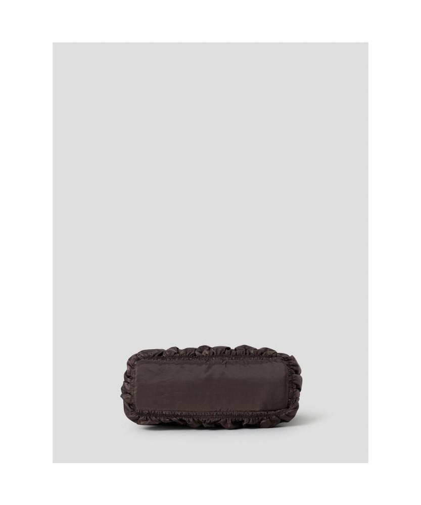 8seconds 3-Tier Shirred Crossbody Bag Medium Brown