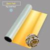 Sample Unique 3D Embossing Effect Special DTF PET Film DTF Gold Foil for T-Shirt Clothes Printing