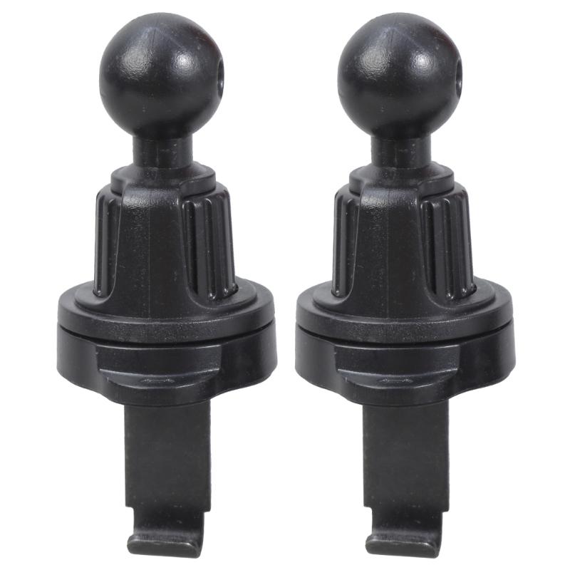 

Универсальный автомобильный крючок-подставка-клипса-держатель для крепления в воздуховоде с поворотом на 360 градусов для безопасного вождения и удобной навигации, 2 шт. 1