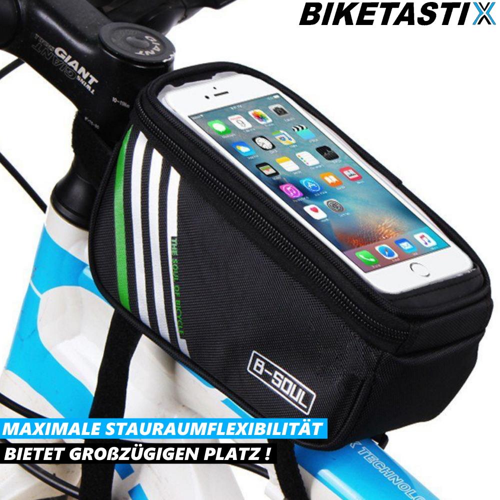 BIKETASTIX Bicycle Bag Frame Bag Top Tube Bag Mobile Phone Holder Waterproof