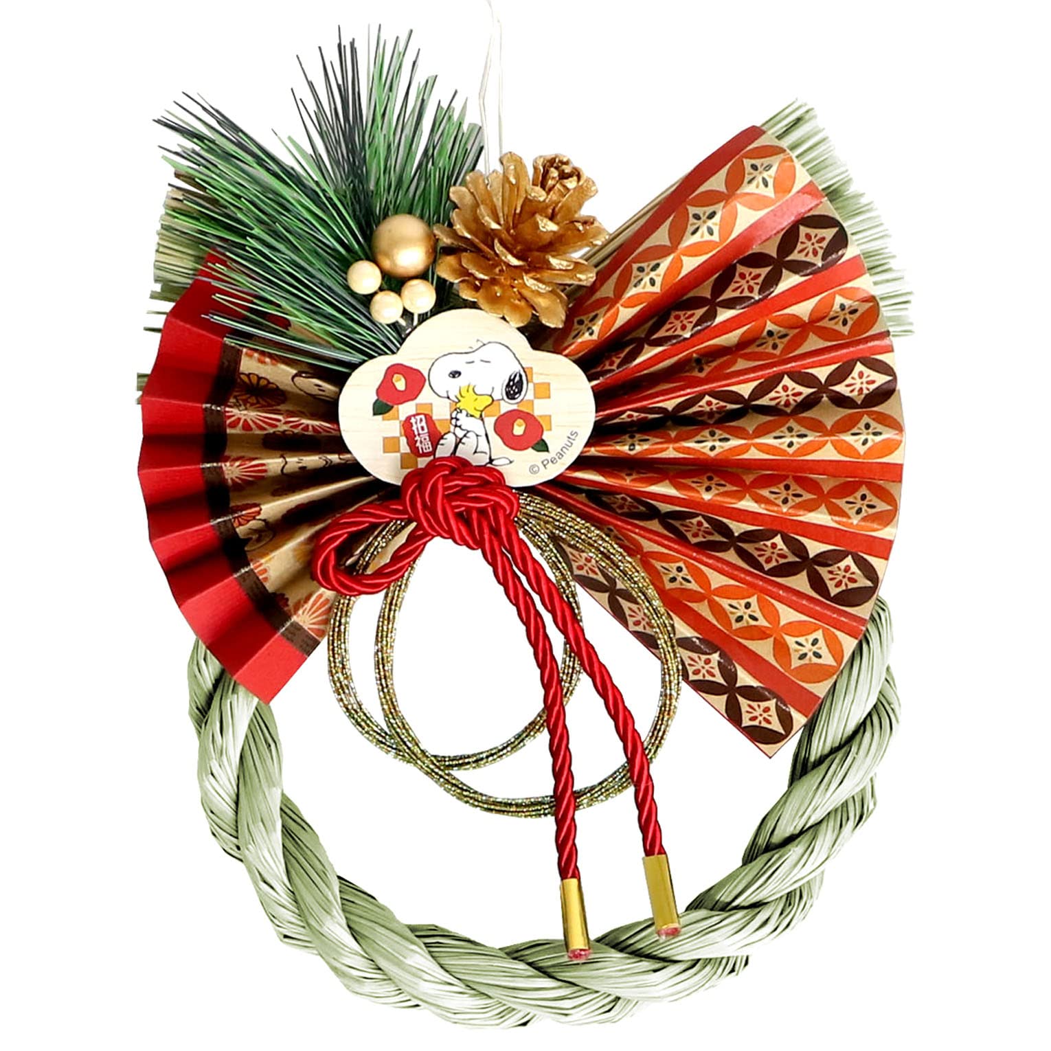 

Yamaichi Shoten New Decoration Snoopy Wreath Decoration Year s SP-500