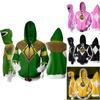Mighty Morphin Power Rangers Cosplay 3d Printing Hoodie With Premium Quality