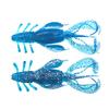 1/4Pcs 10.5g/10cm Soft Crayfish Lure Artificial Swimbait Reusable Bionic Simulation Lobster Fake Shrimp Bait Freshwater Saltwater Trout Bass Fishing