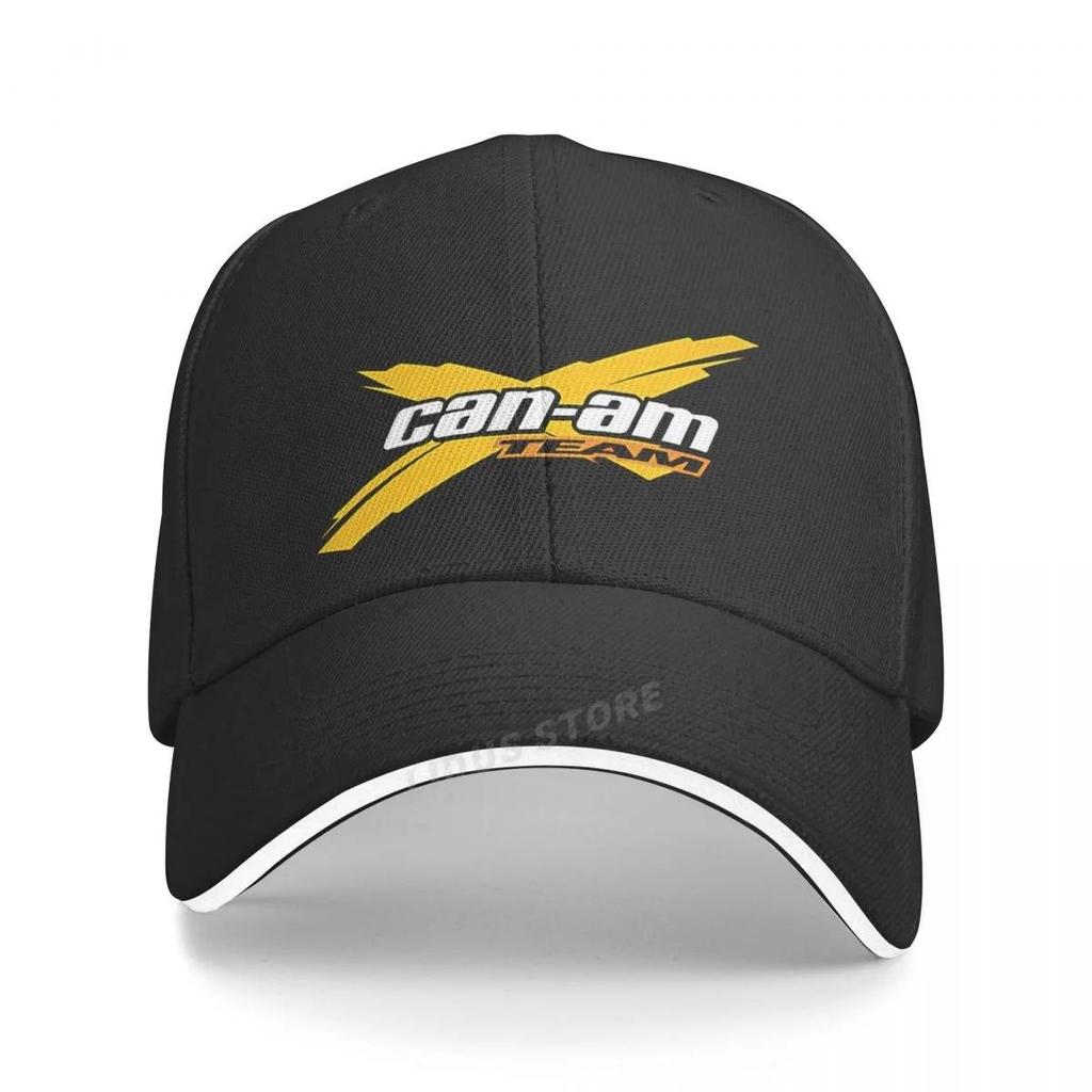 Can Am Logo Stripe Brp Team Baseball Cap Men Fashion Cool Can AM Hat Hip Hop Women Caps
