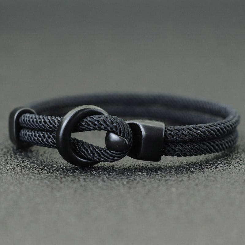 Unique Paracord Survival Bracelet Homme Bilayer Lucky Red Rope Braclet Men Original Gift Pulsera Camping Jewelry Bileklik Erkek