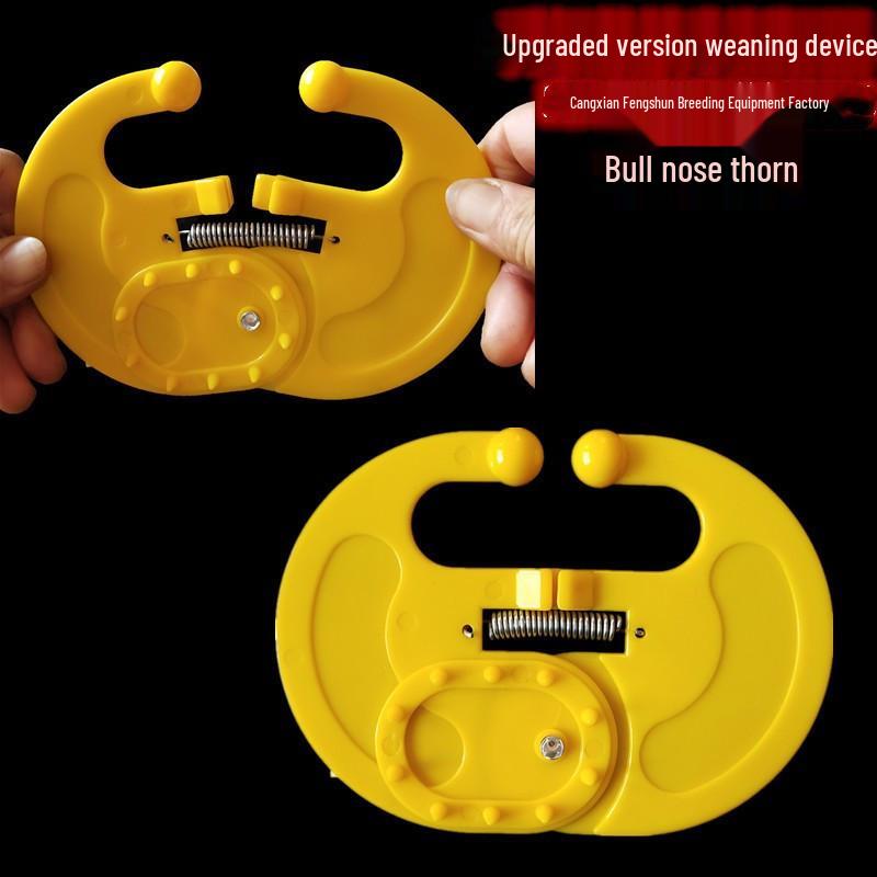 

Livestock Calf Spring Nose Ring Weaning Device Polypropylene Material