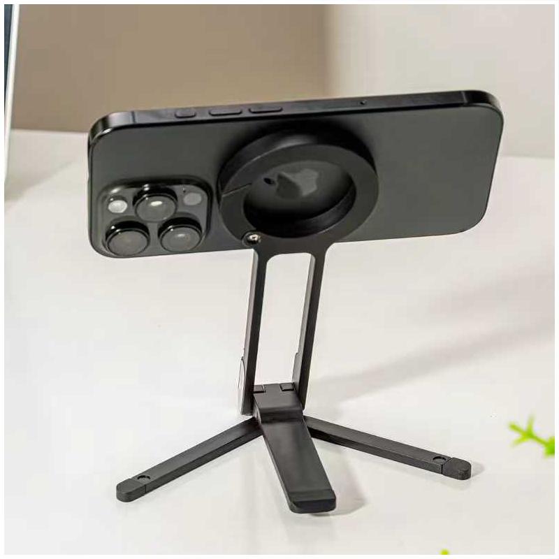 Multi Functional Mountain Buckle Phone Holder Foldable Portable Phone Holder Stand Magnetic Cell Phones Tripod Mount