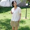 On On Short Sleeve Blouse New6mb524