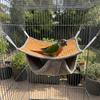 Soft Cozy Double Layered Bird Hammock Warm Plush/Cooling Pet Sleeping Bag Small Pet Cage