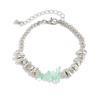 Design Shaped Ccb Beaded Bracelet, Fashion Versatile Irregular Turquoise Bracelet