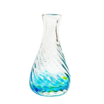 Ryukyu Glass Single Flower Vase, Flower Vase, Flower Base, Okinawa Souvenir, Wedding Gift, Stylish, Wedding Favor, Birthday Present, Cute Gift, Fluori