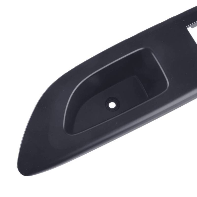 7423252330 Car Front Left Master Power Window Switch Panel Bezel Trim Fit for Toyota Yaris 2007-2010 LHD Black Plastic