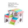 Yousheng Hamster House Breathable Double Layers Living Hut Small Pets Hamster Hideout Hut Pet Toy