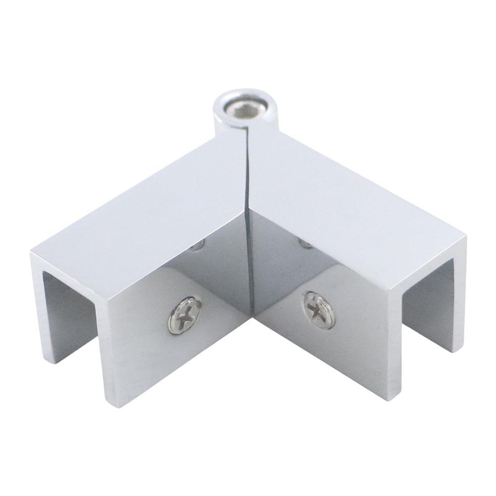 Brass 90-180 Degree Wall Mount Shower Door Glass Bracket For 8-12mm Glass Hand Tools Power Tool Accessories Household Supplies