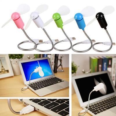 Tragbarer, flexibler Mini-USB-Lüfterkühler für Laptop-Desktop-PC-Computer