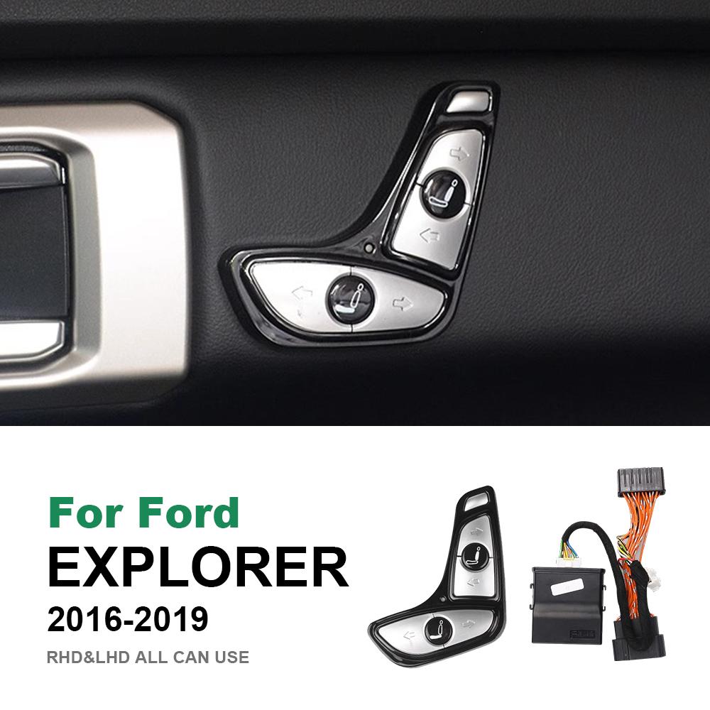 For Ford Explorer 2016 2017-2021 2022 2023 2024 Co-Pilot Seat Add Adjustable Button Passenger Seat Wireless Button Upgrade Tools
