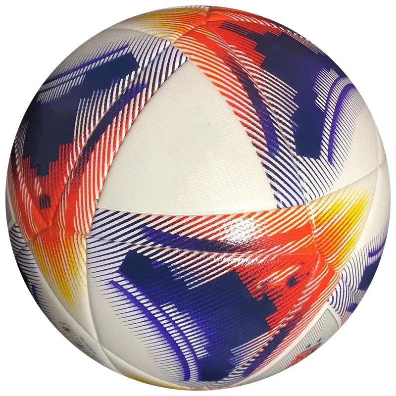 Soccer Ball Multiple Styles Standard Size 5 Machine Stitched Ball PU Material Sports League Outdoor Match Football Training Ball