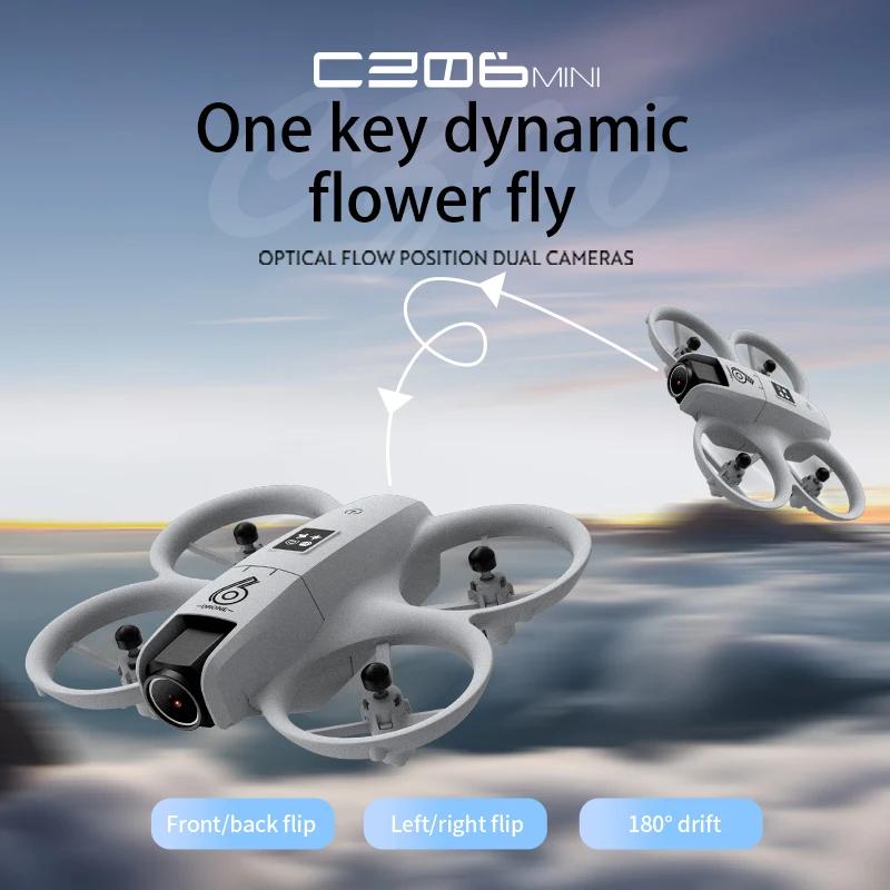 CZ06 Mini Drone 4k 480P Professional Plane Aircraft UFO fpv wifi Drones with camera Remote Control Airplane Light Helicopter Toy