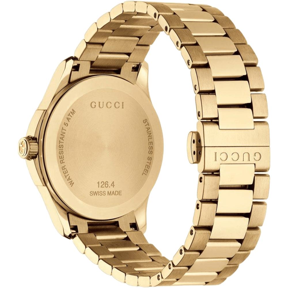 Gucci YA126461 G-Timeless Yellow Gold Dial Unisex Watch
