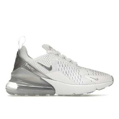 W Air Max 270 Metallic Platinum Women Running Shoes DX0114-100