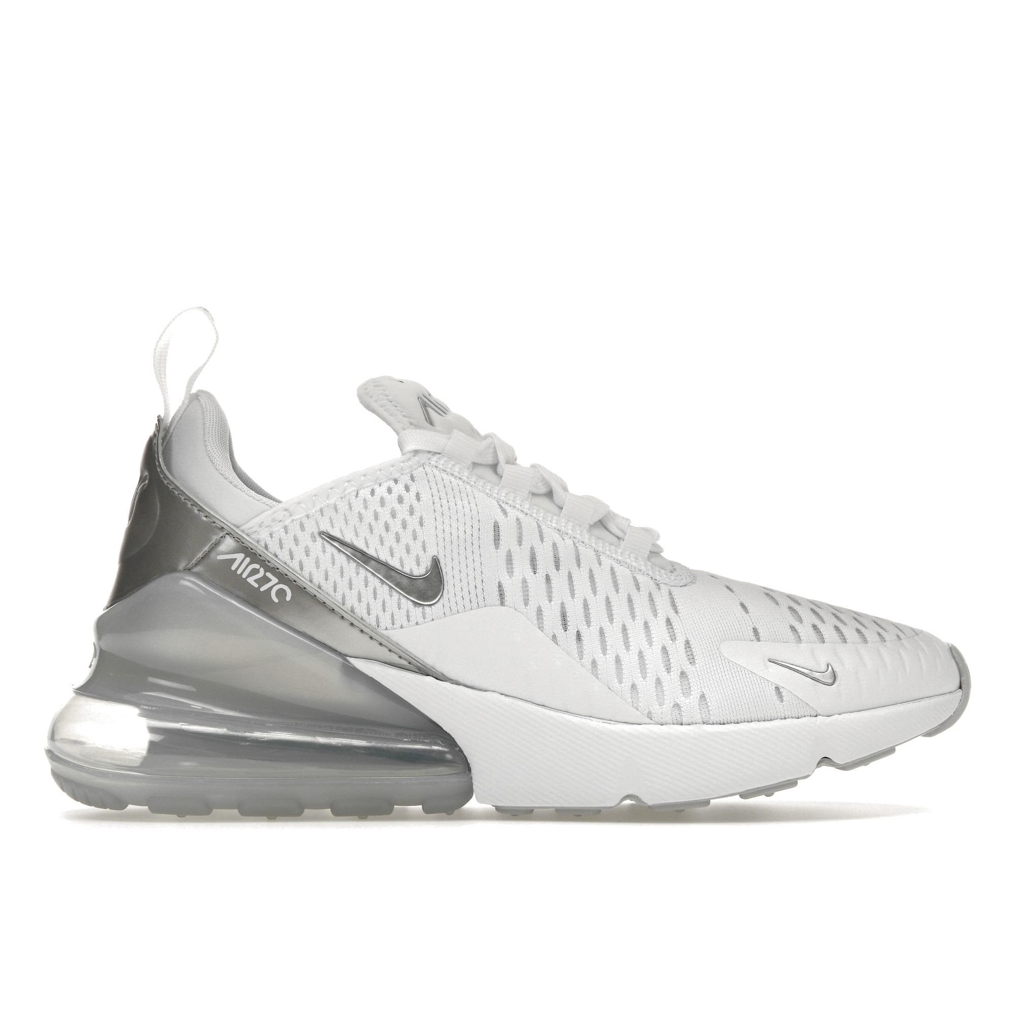 

Nike Air Max 270 White Pure Platinum Women DX0114-100 35.5