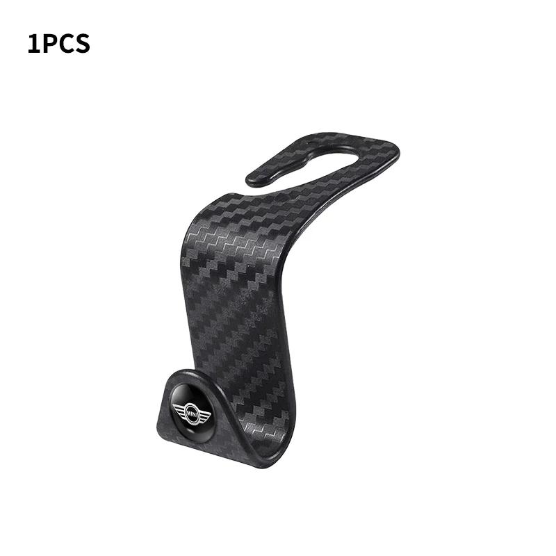 

Car Seat Carbon Fiber Hook Organizer Holder Auto Fastener Hangers For BMW Mini Cooper R56 R50 R53 F56 2011 2012 2013 2018 2019