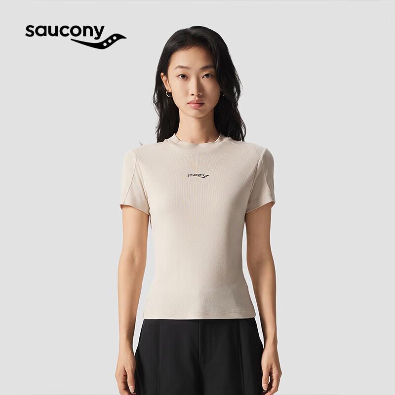 Saucony Women s Casual Short Sleeve Knit Shirt M