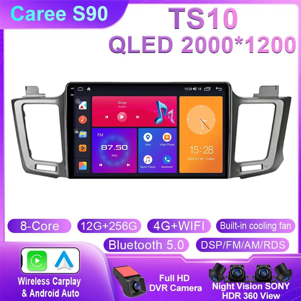 

Android 14 For Toyota RAV4 2014 2015 2016 2017 2018 LHD Car Radio Player Touch Auto Carplay DSP GPS QLED Screen WIFI No 2Din DVD