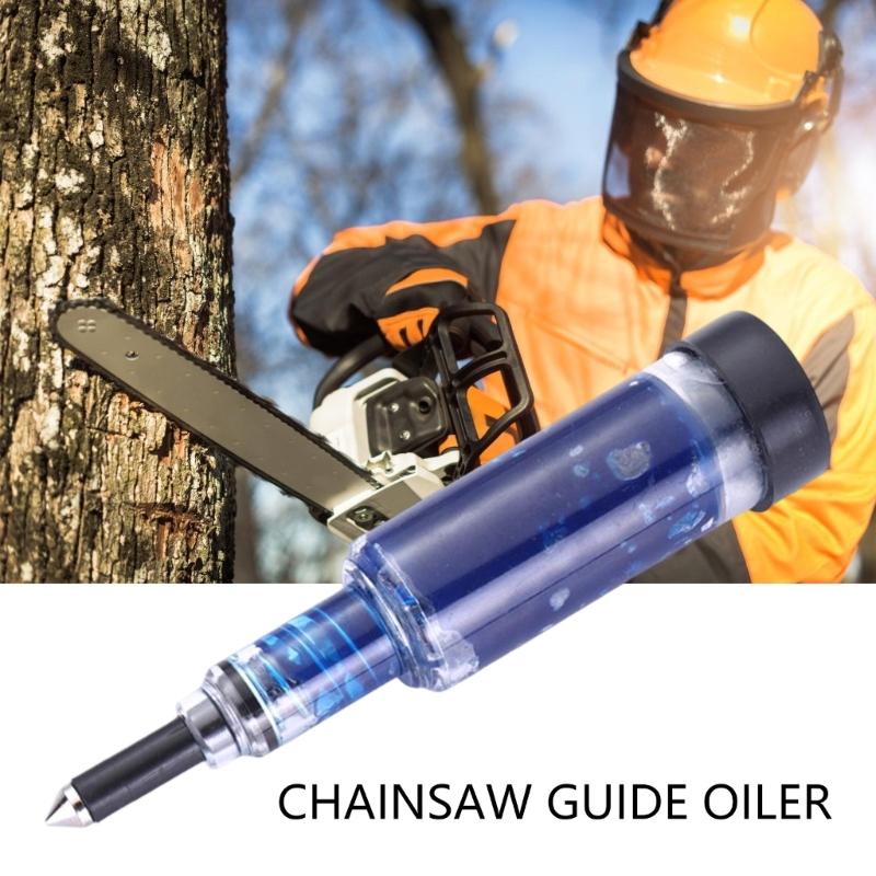 Chainsaw Guide Bar Grease Tool Chainsaw Oiler Guns Injector for Consistent Lubrication and Prolonged Equipment Life