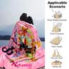 Customiz Name Personality Winx Club Blanket Soft &Warm Sofa Office Bed Travel Lunch Break Blanket, Gift Suitable All Seasons