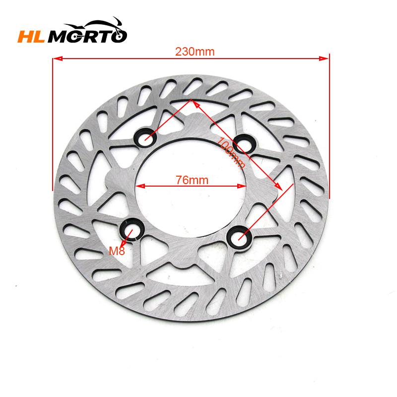 180/190/200/210mm 220mm 230mm 76mm Front Rear Disc Brake Disc Plate For Motorcycle KAYO BSE KLX CRF 125cc 140cc Pocket Dirt Bike
