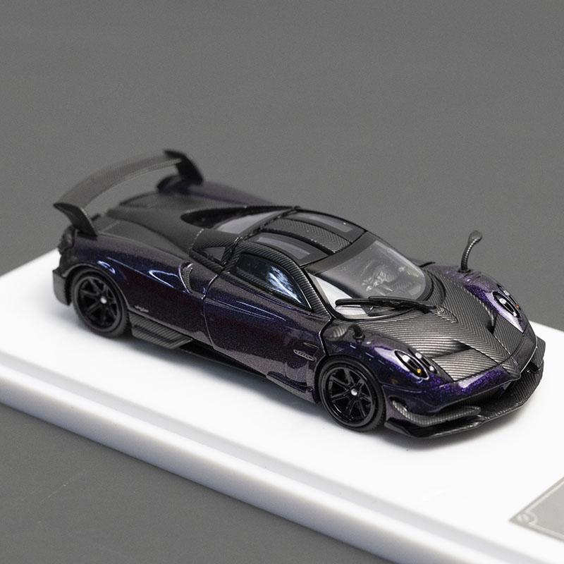 Car Demon King 1:64 Hua Ya BC Gull-wing Door Openable Pagani Alloy Model Limited To Singapore