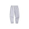 Anta Basketball Series Solid Color Cuffed Knitted Sports Pants Men Bottoms Gray Heather-Gray 952411301-1